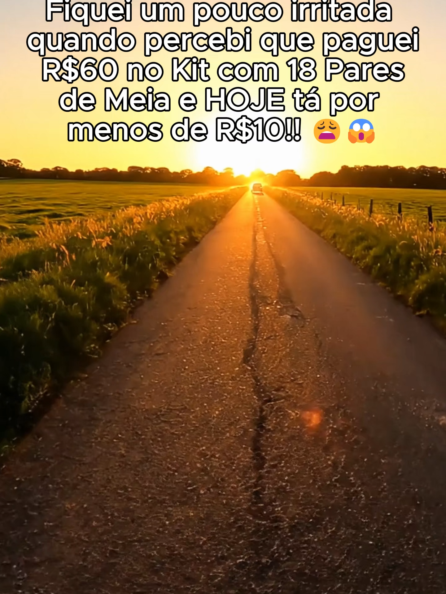 Kit 18 pares de meia unissex - O TikTok ficou maluco na Black Friday! 😍 Só hoje no TikTok Shop! 🛍️ #tiktokshop #vídeosvirais #meia #moda #conforto