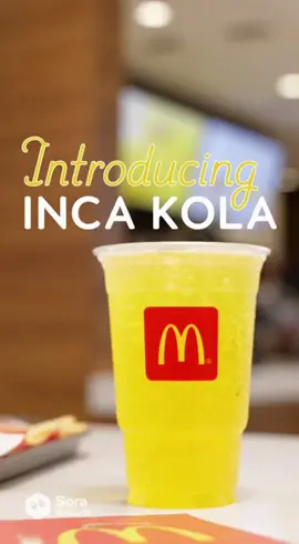 @McDonald’s @McDonald’s Corporate Come on! You gotta get the golden cola from South America in your U.S. locations. @Inca Kola #incakola #peru #sora #ai 