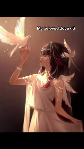 AN ANGEL #art #speedpaint #columbia #damselette #GenshinImpact 