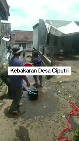 kebakaran di desa Ciputri #cianjur 