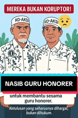 Gini amat nasib guru honorer 🥲. #beritaviral #indonesia #guruhonor #guruhonorer #guru   