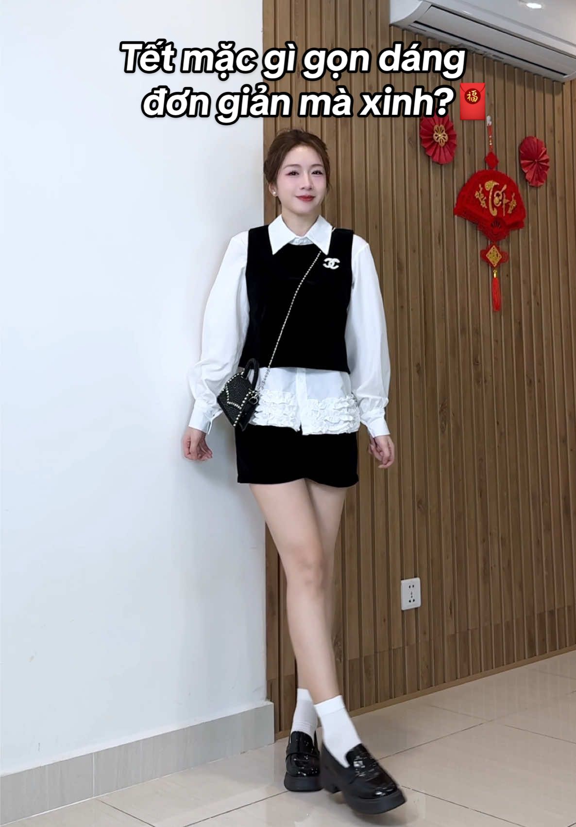 Trả lời @moonn4522 Set này mặc đi chơi noel, Tết hay ăn cưới đơn giản xinh nè ✨  @TENDRE #henioimacgi #fitcheck #OOTD #xuhuong #viral 