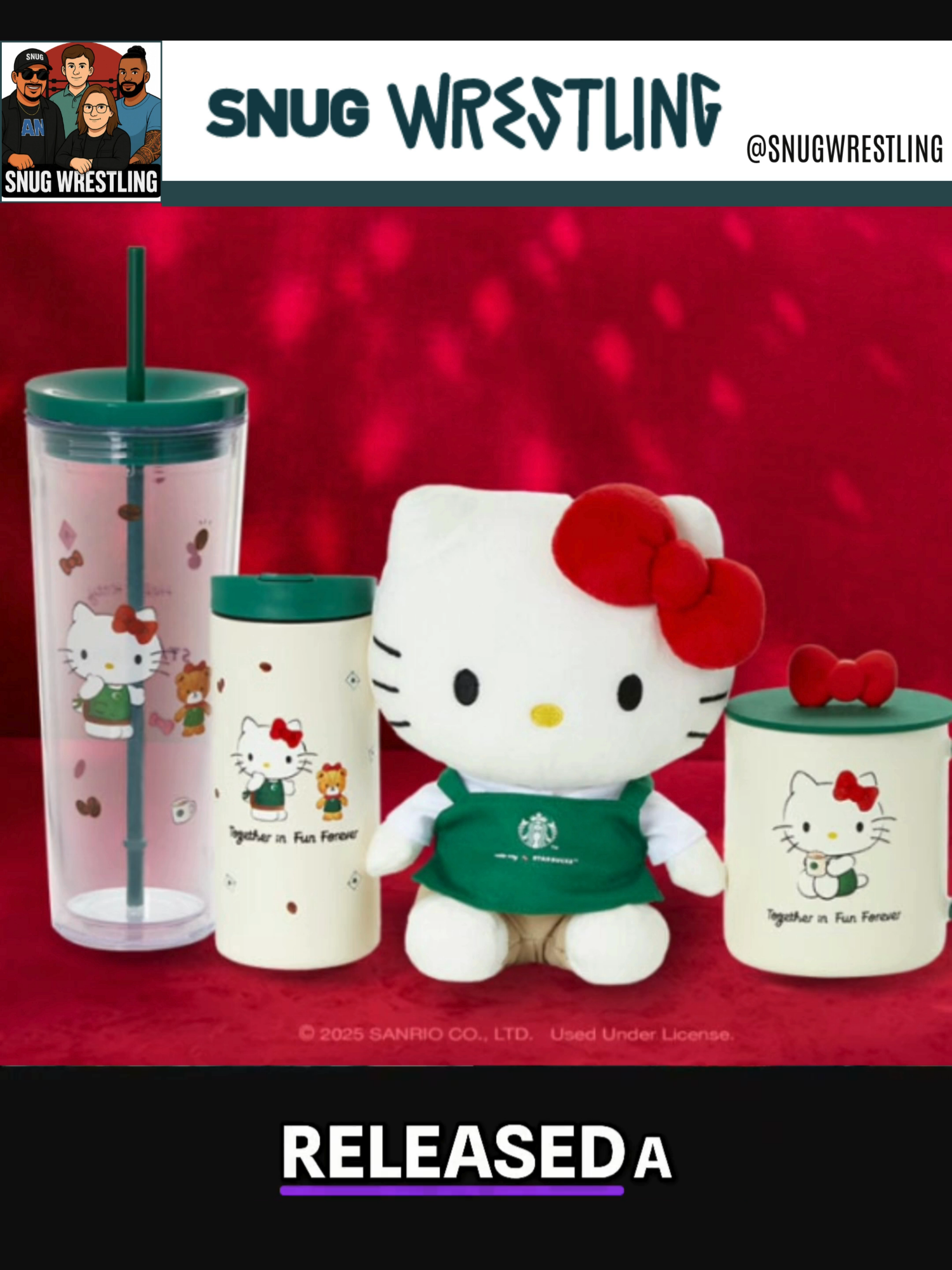Hello Kitty Chaos & Wife's Wild Adventures!: 🔥 NEW EPISODE ALERT 🔥 “From Triple H’s Comments to Ridge Holland’s Exit” 🎙️ Edgar & Mr. Bludd go one-on-one with the hottest takes in wrestling this week! 💥 Out NOW everywhere podcasts live ⭐ Don’t forget to drop a rating & review 👕 Celebrate the snug life with OFFICIAL Snug Wrestling merch: https://tee.pub/lic/5RBm2m1Bhdo🕶️ Sponsored by AKILA — Eco-conscious eyewear 🌍 Get 10% off at akila.la with promo code SNUG #WWE #WrestlingPodcast #WrestlingTok #ProWrestling #SnugWrestling #WWErumors #WrestlingCommunity #PodcastPromo #WrestlingDebate #TikTokLive #WrestlingNews #wwetiktok #wweuniverse #wwefan #WrestlingTikTok #wweraw #rawonnetflix #wweonnetflix #hellokitty #starbucks @mr_bludd