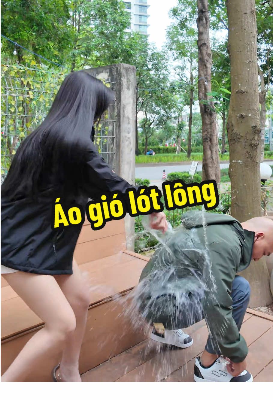 Con dở hơi này làm gì đấy #phule #aogiolotlong #aokhoacgio #aogio 