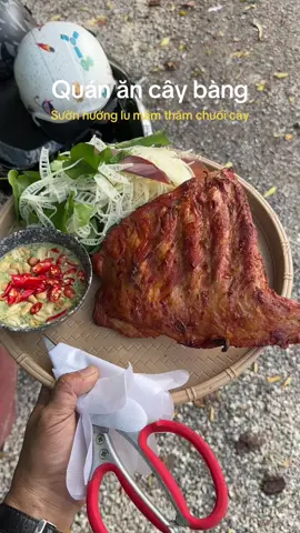 #quán ăn cây bàng #sườn nướng lu😍😍😍