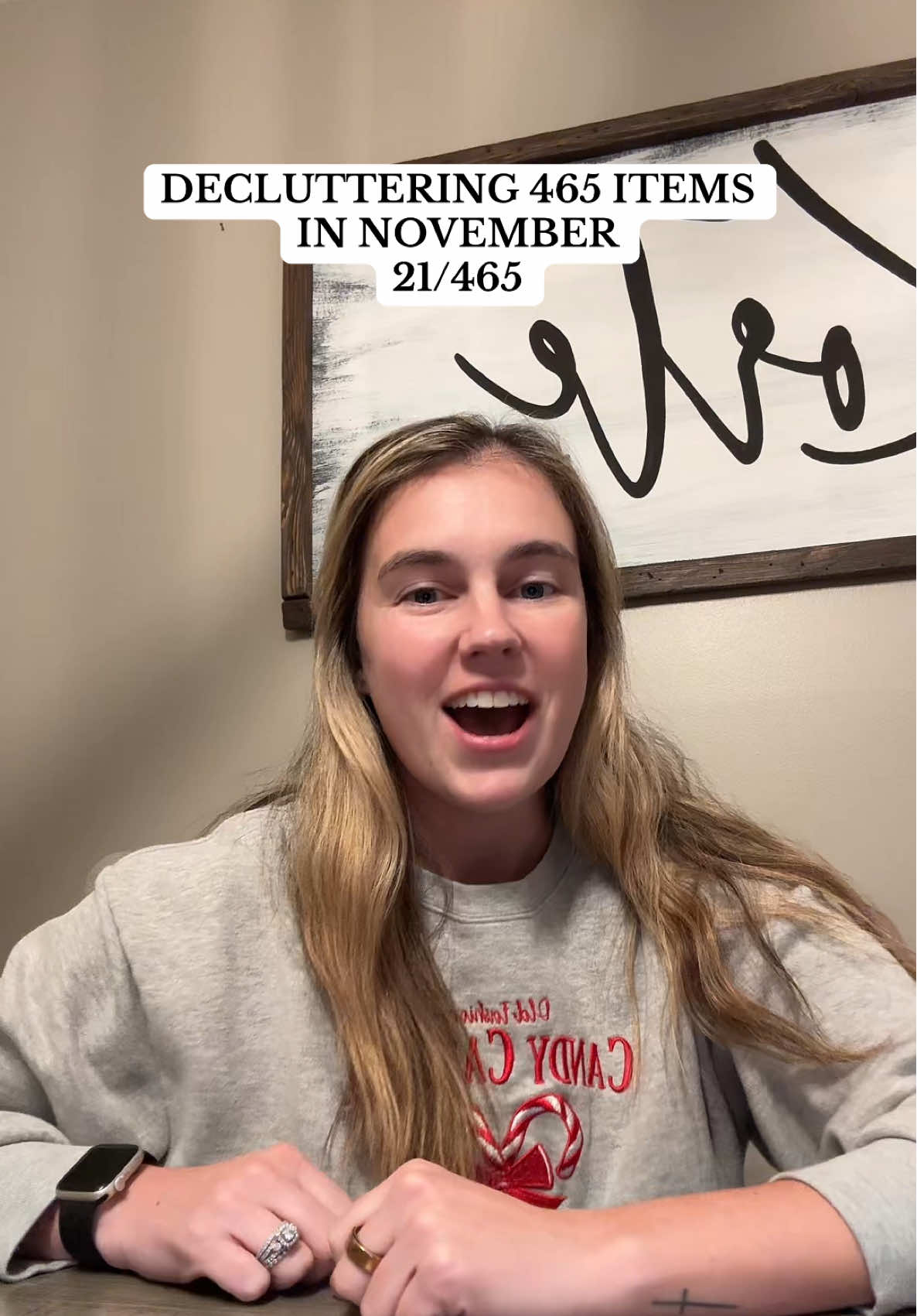 Posting before midnight so it counts 👏🏼👏🏼😂 #decluttering #CleanTok #momlife #declutteryourlife #organizedhome 