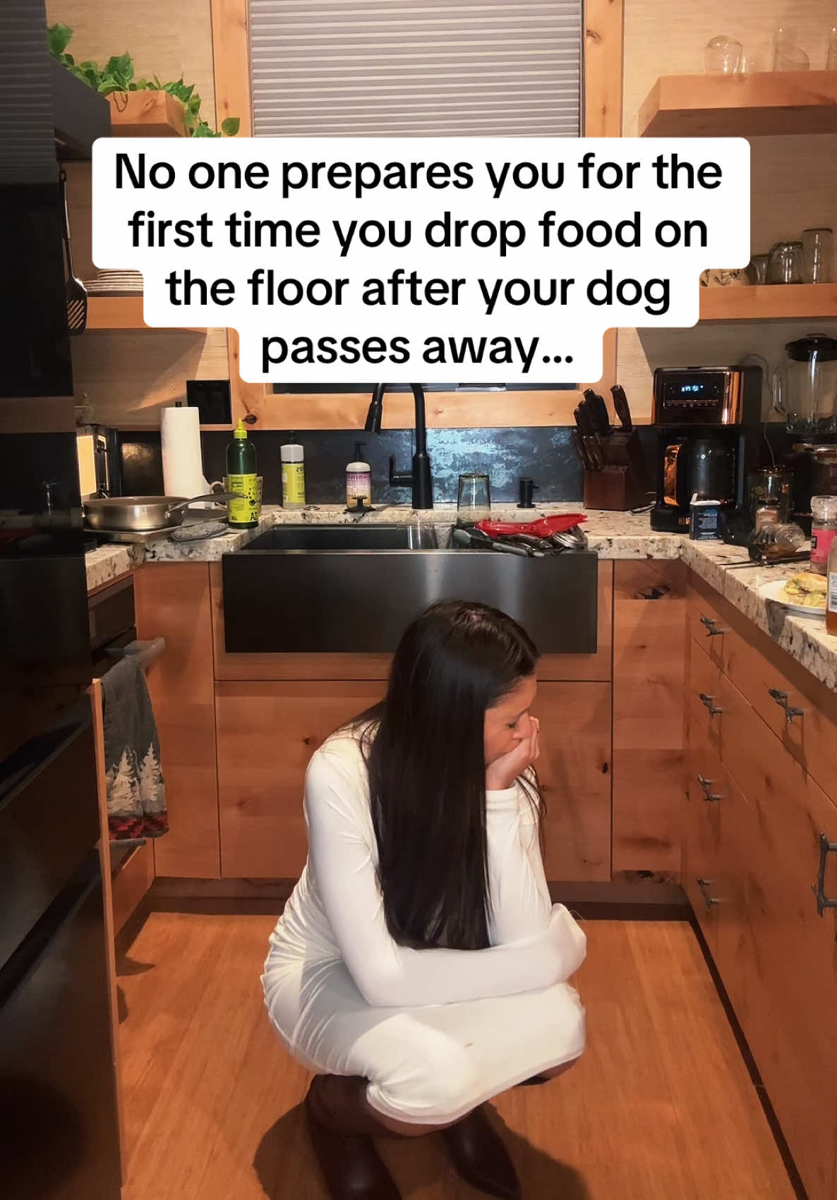 I waited for her little paws to come…