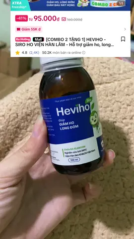 Trả lời @Mẹ Bi review Siro Heviho dùng hiệu quả lắm, đang có ưu đãi các mẹ tranh thủ săn vài lọ về cho con phòng khi con cần là có dùng luôn nha#thochiase #heviho #siroheviho #sirohevihogiamrathongholongdom #thochiase 