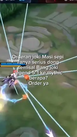 Tanya Serius Dong Guys,orderan sepi banget #fyp #jokimlbb #mobilelegends  #bismillahfyp 