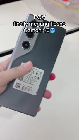 Finally punya tecno camon 40 #tecnoindonesia #camon40series #tecnopromotor #tecnobanten #camon40 @tecno.jabodetabek 