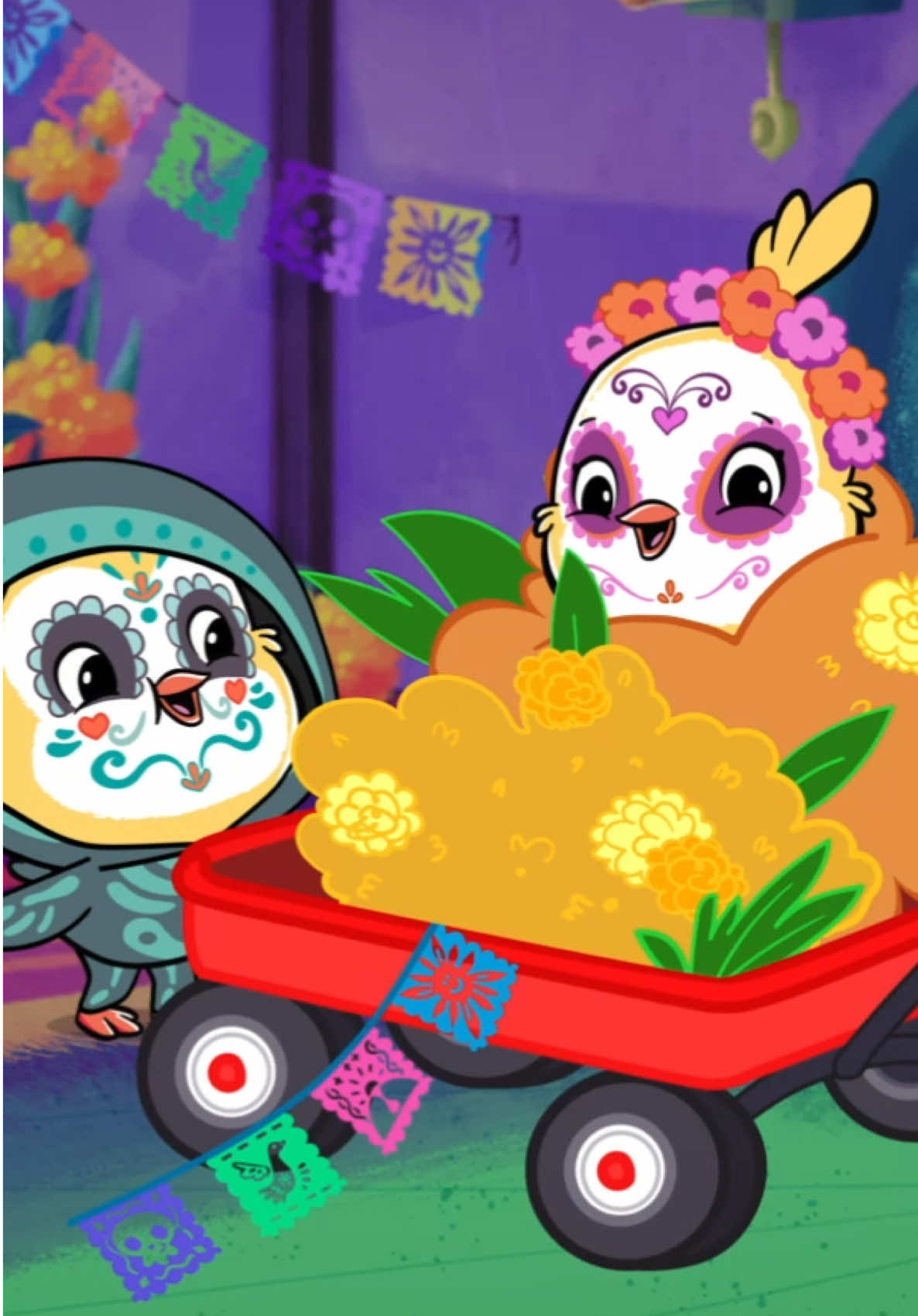 Even though Día de Los Muertos has passed, we still can’t stop listening to this one… anyone else?! 😅 #diadelosmuertos #chumbalacachumbala #youtubekids #latinotiktok #bilingualkids 