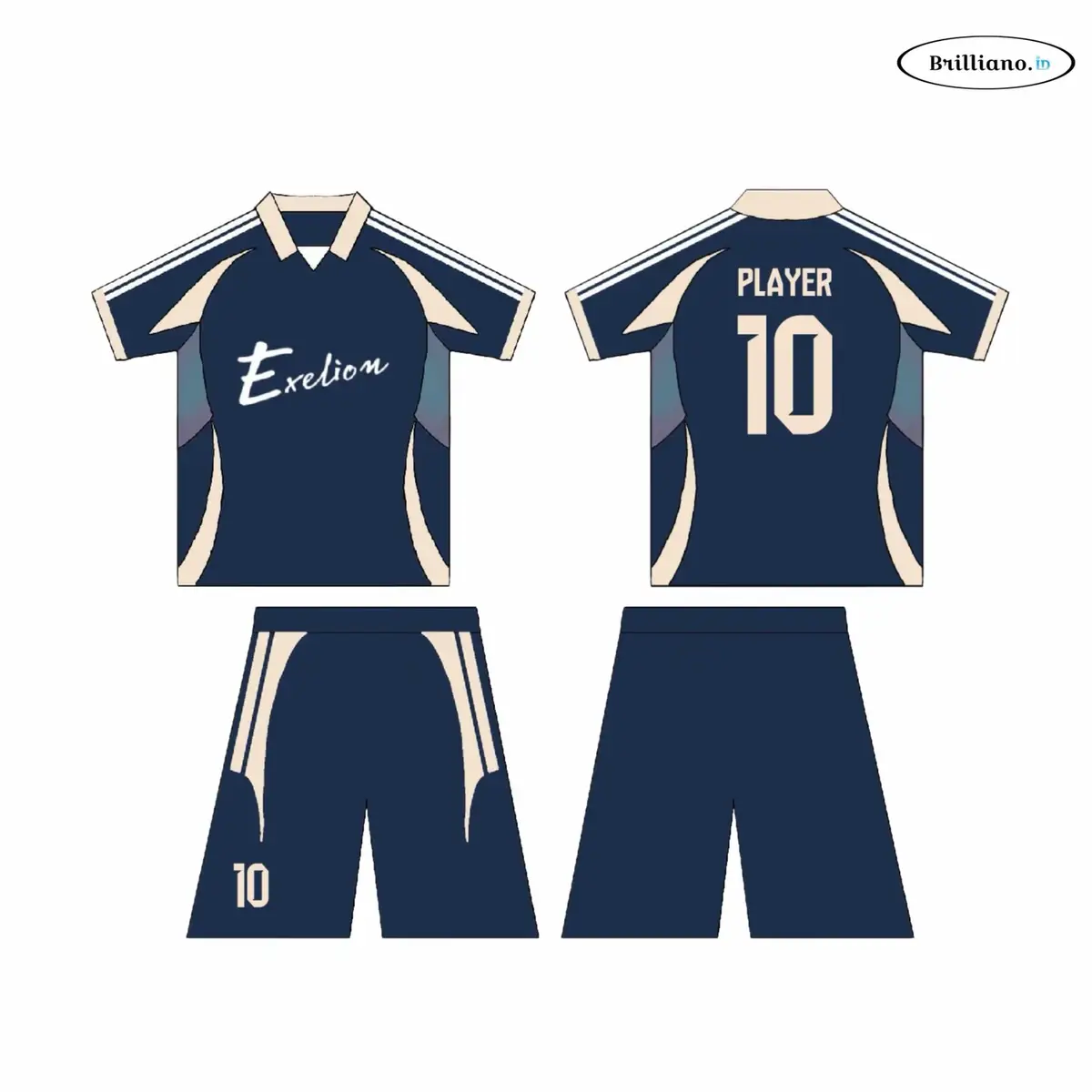 Segera ubah penampilan jersey kelas kalian sekarang juga, Hanya di Brilliano Sport Apparel🤩🫵 #designjersey #jerseyprinting #jerseycustom #customjerseyprinting #jerseyfutsal 