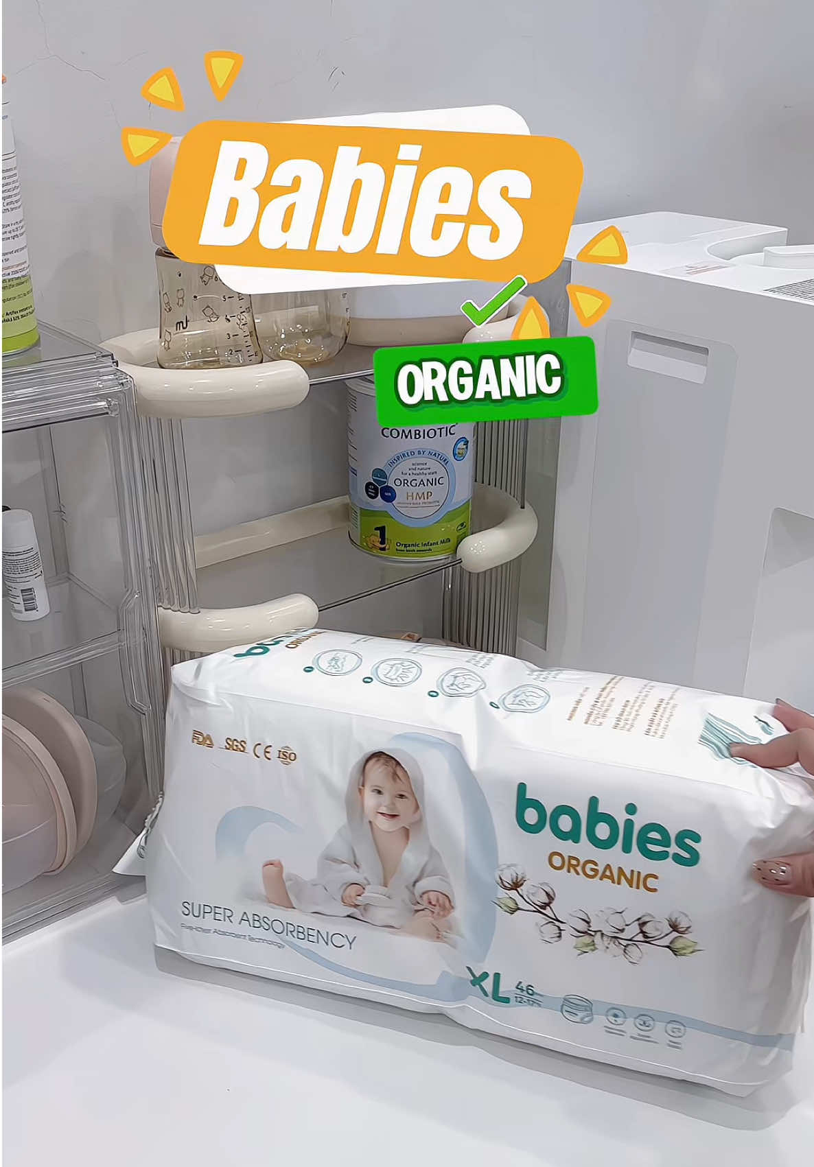 1 embe mê Organic thì bỉm cũng phải Organic mới chịuu ⤵️🤗🤗#hipp #hipporganic #bimbabiesorganic #babiesorganic #reviewbimsua 