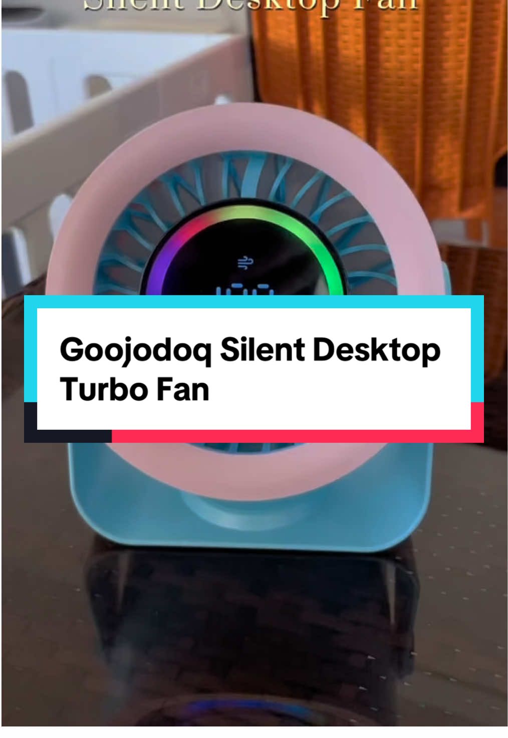 Grabe ang ganda ng quality at lakas ng hangin nitong Goojodoq Silent Desktop Turbo Fan! 🌬️👌 Perfect for staying cool without the noise. #Goojodoq #DesktopFan #TurboFan #PortableFan #GoojodoqTurboFan 