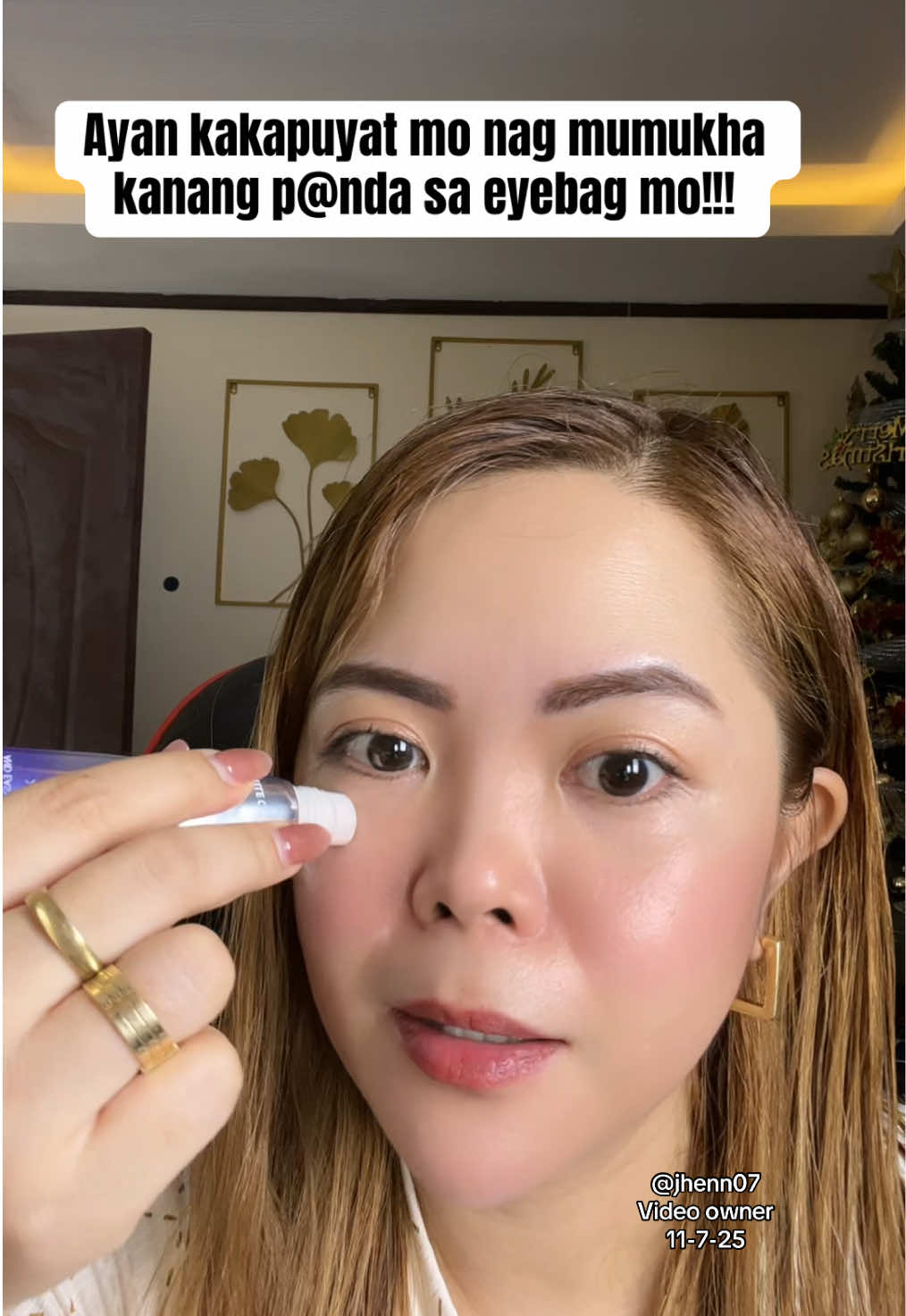 Problema ko ba ang malaking eyebag?? Dark circle eye?? #darkcircles #eyebags #retinoleyecream #eyecream #eyemassager @BelleCarved Mall 