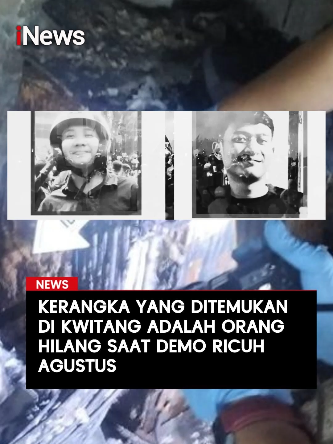 Polisi mengumumkan hasil tes DNA dua kerangka manusia yang ditemukan di gedung lokasi kebakaran kawasan Kwitang, Jakarta Pusat. Hasilnya, mereka adalah orang yang dilaporkan masih hilang saat demo ricuh akhir Agustus lalu, yakni Reno Syahputra Dewo dan Muhammad Farhan Hamid. Adapun, dua kerangka manusia ditemukan tim teknis gedung melapor pada Kamis (30/10/2025) saat melakukan pengecekan konstruksi dalam rangka renovasi karena kondisi gedung sudah terbakar habis. Baca selengkapnya di sini: https://www.inews.id/news/nasional/terungkap-2-kerangka-manusia-di-kwitang-dipastikan-korban-hilang-saat-demo-ricuh-agustus/ #DemoAgustus #DemoRicuh #Kerangka #Reno #Farhan #DemoDPR #ViralJakpus #Kwitang