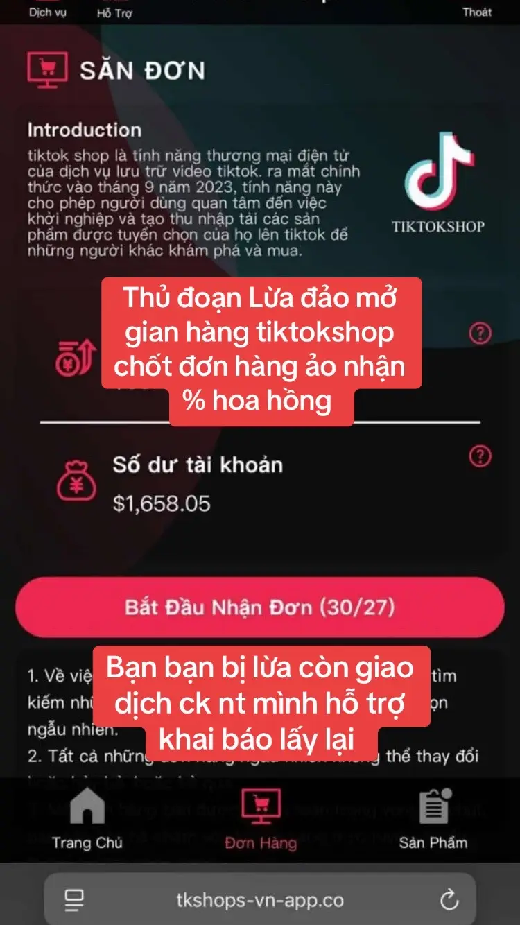 Lừa đảo Tiktokshop  #laylaitien #tiktokshop #luadaoonline #canhbaoluadao #tiktokshopluadao 