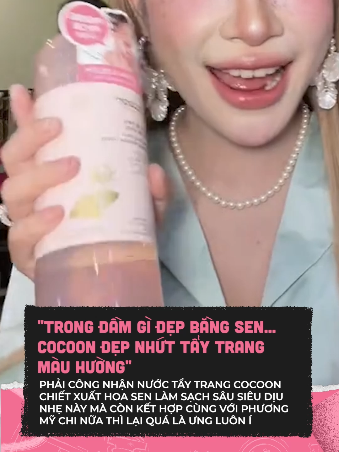 thấy cí màu là ưng ùi #clbeauty #clmedia #celebnetwork #BeautyTok #cocoon #nuoctaytrang