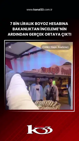 İzmir’de bir seyyar boyoz satıcısının vatandaşa 7 bin liralık hesap çıkardığı yönündeki iddialar üzerine Ticaret Bakanlığı devreye girdi. Yapılan incelemeler, olayın sosyal medya fenomenleriyle yaşandığını ortaya koydu. Ticaret Bakanlığı ekipleri, Konak ilçesinde seyyar simit arabasıyla satış yapan bir işletmede söz konusu satışın gerçekleştiğini tespit etti. 5 Kasım gecesi yapılan denetim sonucunda işletme hakkında Haksız Fiyat Tespit Tutanağı düzenlendi; belgeler ve savunma istendi. Ayrıca fiyatların esnaf odasının azami tarifesine uygun olup olmadığı İzmir Esnaf ve Sanatkârlar Odaları Birliği’ne bildirildi. İşyeri sahibi Baran Akçakale, 6 Kasım’da verdiği ifadede olay gecesi yaklaşık 50 kişilik bir sosyal medya grubunun saat 02.30 civarında canlı yayın yaparak boyoz aldığını söyledi. Fenomenlerin “hesabı fazla yaz, eksik olmasın” şeklinde ifadeler kullandıklarını belirten Akçakale, yaklaşık 100 adet boyoz ve içecek satışı karşılığında 7 bin 600 TL tutarında hesap oluştuğunu, pos cihazı limiti nedeniyle 6 bin 900 TL’lik fiş kesildiğini aktardı. Akçakale, grubun ödemeyi yaparak memnun şekilde ayrıldığını, ancak daha sonra aynı kişiler tarafından “fahiş fiyat” iddialarının sosyal medyada gündeme getirildiğini belirtti. Denetimlerde işletmede ürün fiyat listesi ve etiket bulunmadığı da belirlendi. Bu nedenle işletmeye, Tüketicinin Korunması Hakkında Kanun’un 54. maddesi uyarınca 47 bin 490 TL idari para cezası kesildi.