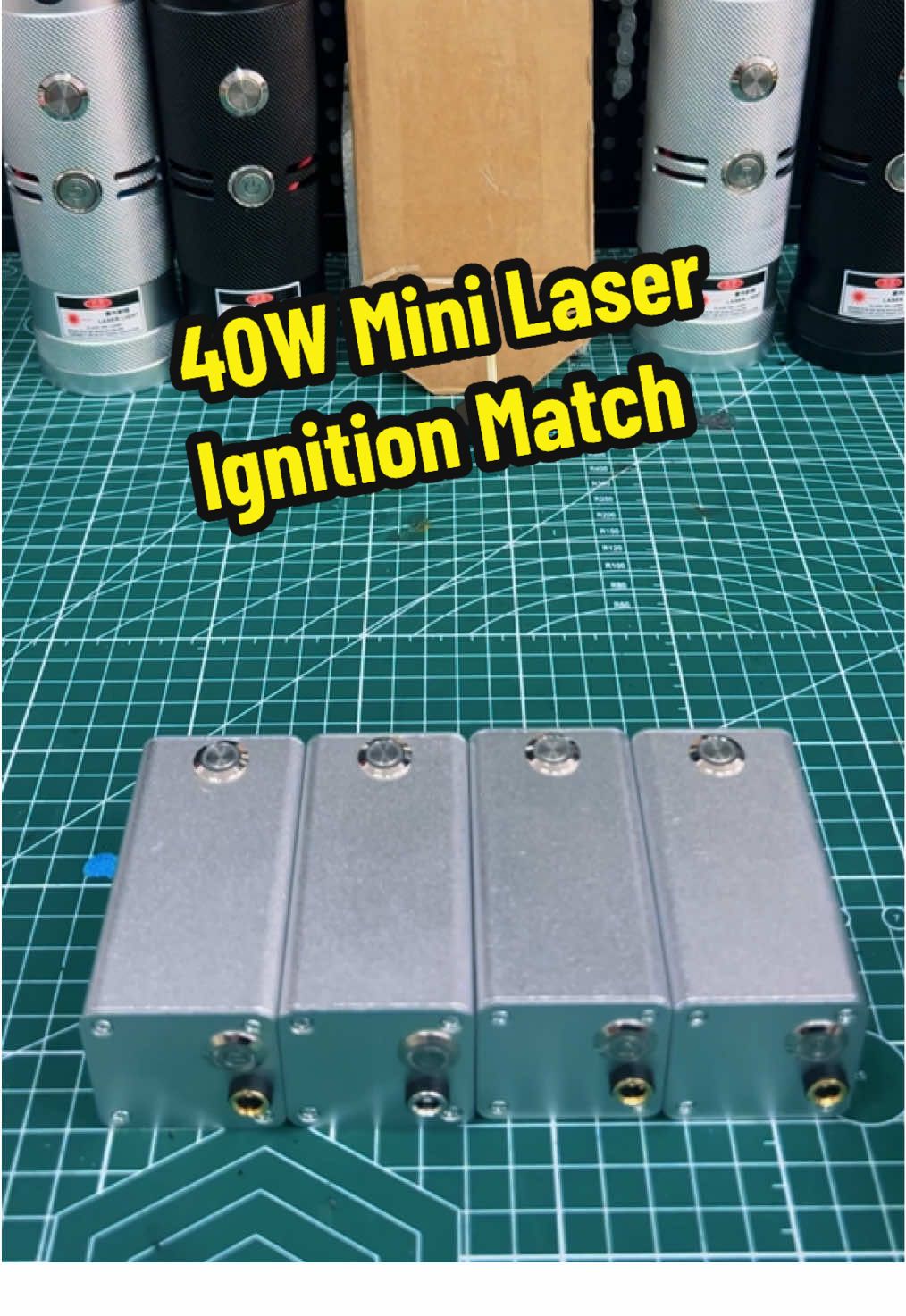 40W Mini Laser Ignition Match#TikTok #laserigniter #laser #light #DIY #Loot 