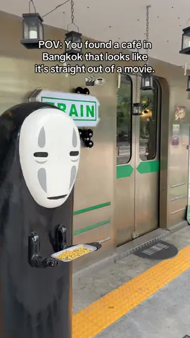 POV: You discovered a café in Bangkok that feels like a movie #thailand #bangkok #fyp #cafe 