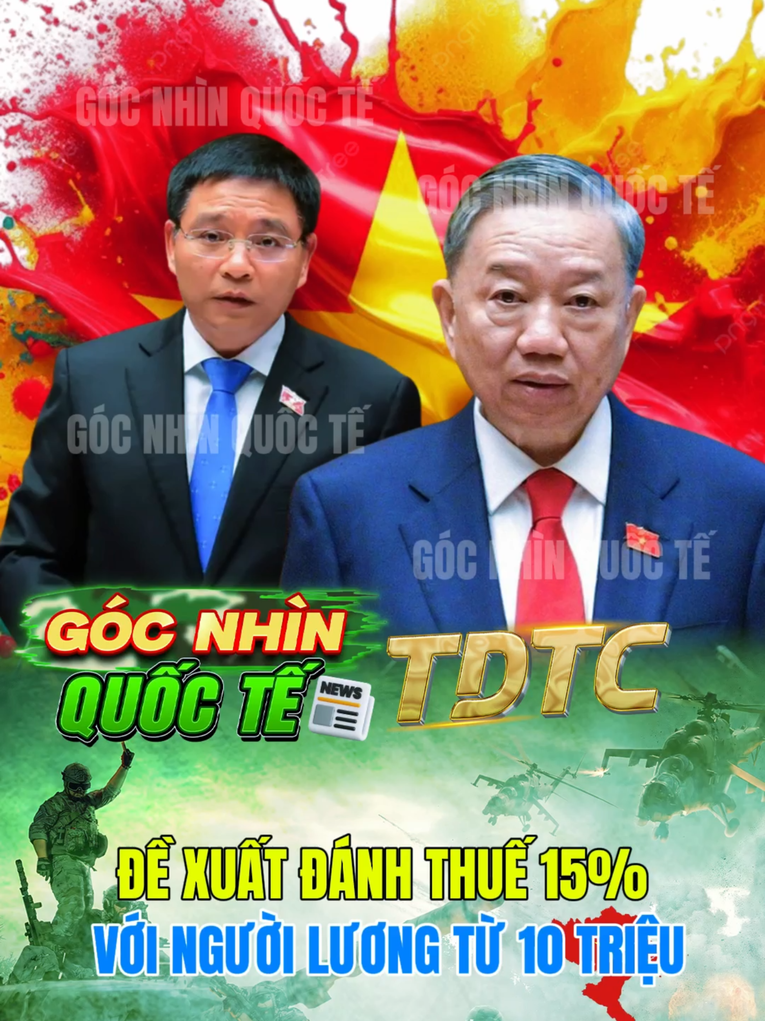 ĐỀ XUẤT ĐÓNG THUẾ VỚI NGƯỜI LƯƠNG TỪ 10TR #tintuc #phamminhchinh #tet2026 #phapluat #gocnhinquocte #tolam