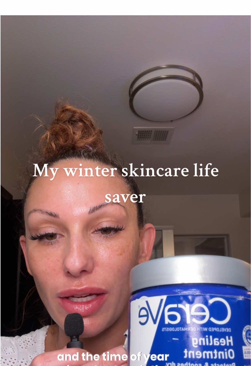 My nighttime winter skin care routine isn’t complete without @Cera V.  #dryskin #SelfCare #winter 