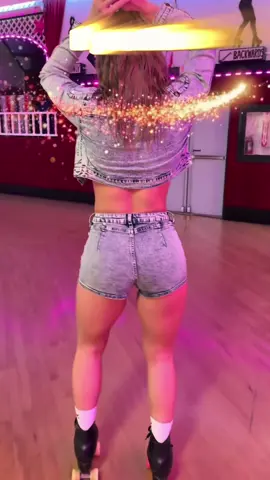 Love gliding on rollerskates? Tap follow to never miss a skate clip! #rollerskate #skating #tiktok #fyp #rinktime