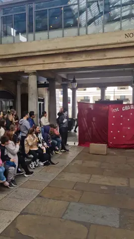 The Charlie Chaplin show part one at Covent Garden in London. #charliechaplin #coventgarden @charlie chaplin 