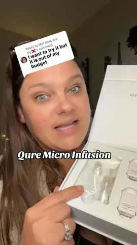 Replying to @Mel from the Sip❌ Check the price when you add 2 to your cart!! 🤯🤯 Qure Micro Infusion has never been less! Don’t miss this sale Price!!  #microneedlingface #microneedling #tiktokshopblackfriday #tiktokshopcybermonday #tiktokshopcreatorpicks @Qure Skincare 