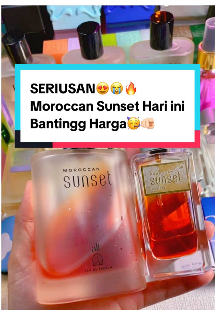 Yang gak checkout nyesal sih😭 #altperfumery #moroccansunset #promoguncang1111 #1111alt #altmoroccansunset 