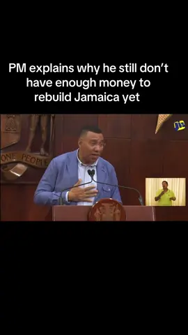 Prime minister Dr Andrew Holness details the extent of the damage and provide updates on what is needed for recovery.. @Most Hon. Andrew M. Holness  #jamaicantiktok🇯🇲viral #fyppppppppppppppppppppppp #core #update #viralvideo 