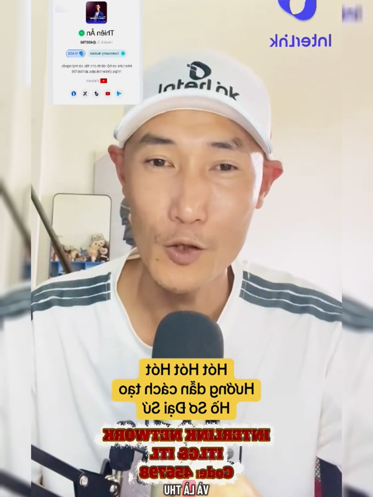 Hướng dẫn cách tạo. HỒ SƠ ĐẠI SỨ. #Interlink #itlg #itl #interlinklabs #TikTokAwardsVN