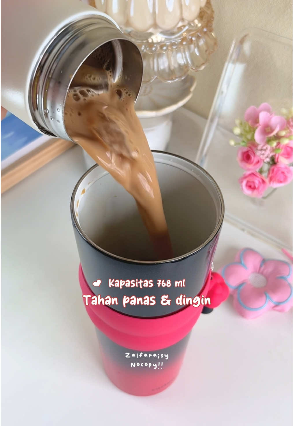 Tumbler ceramic coating tapi harga merakyat 😮‍💨💗  • • • #civagotumbler #tumblerstainless #ceramiccoating ##tumblertahandingin #botolminum 