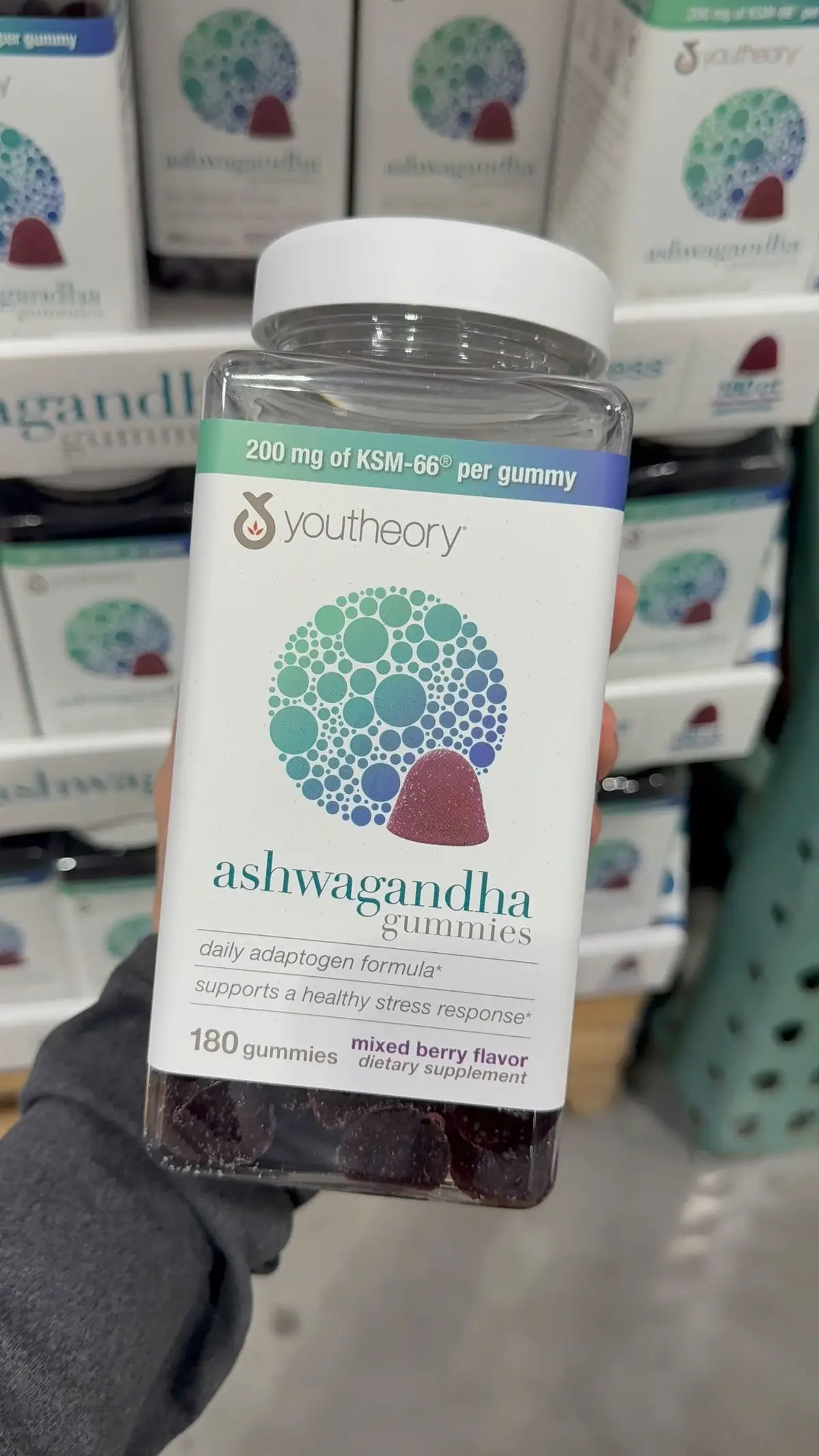 Youtheory Ashwagandha Gummies #mebinhanvaannhien 