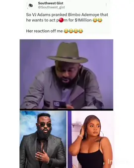 #Southwest_gist #nigeria #vjadams #bimboademoye 