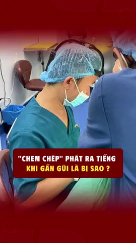 Chem chép phát ra tiếng lạ khi “gần gũi” là bị sao? #bacsytuanduong #thammytuanduong #thammy #lamdep 