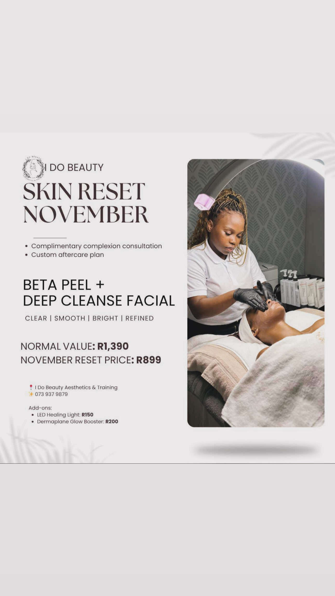 Beta Peel + Deep Cleanse Facial at I Do Beauty. @IDB Aesthetics & training  #fyp #trendingvideo #skin 