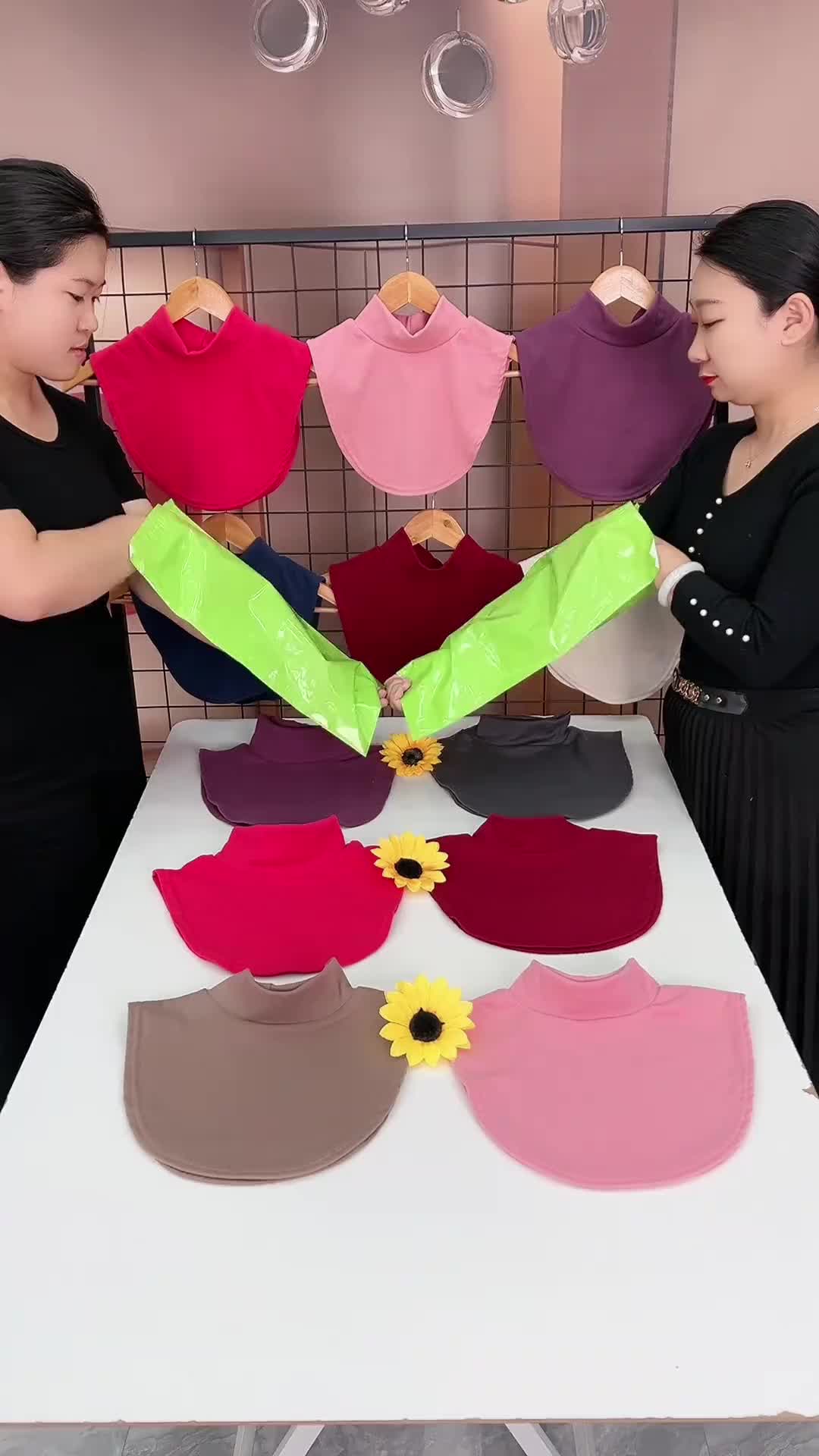 ผ้าคลุมไหล่นำเข้า, ซับในผ้าฟลีซ, อบอุ่น, ปลอกคอเทียม, มีจำหน่ายในหลายสี, Unisex 