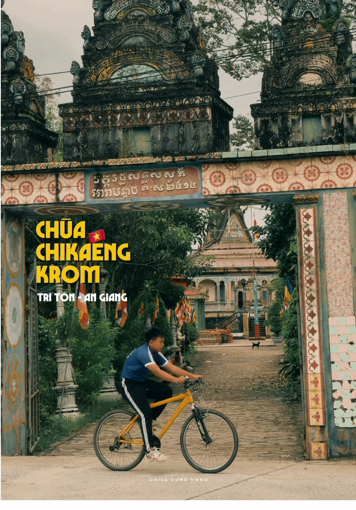 Phát hiện ngôi chùa Khmer cổ kính ở Tri Tôn - An Giang, đẹp đến vậy mà rất ít người biết luôn 🥰 #triton #angiang #chillcungyang 