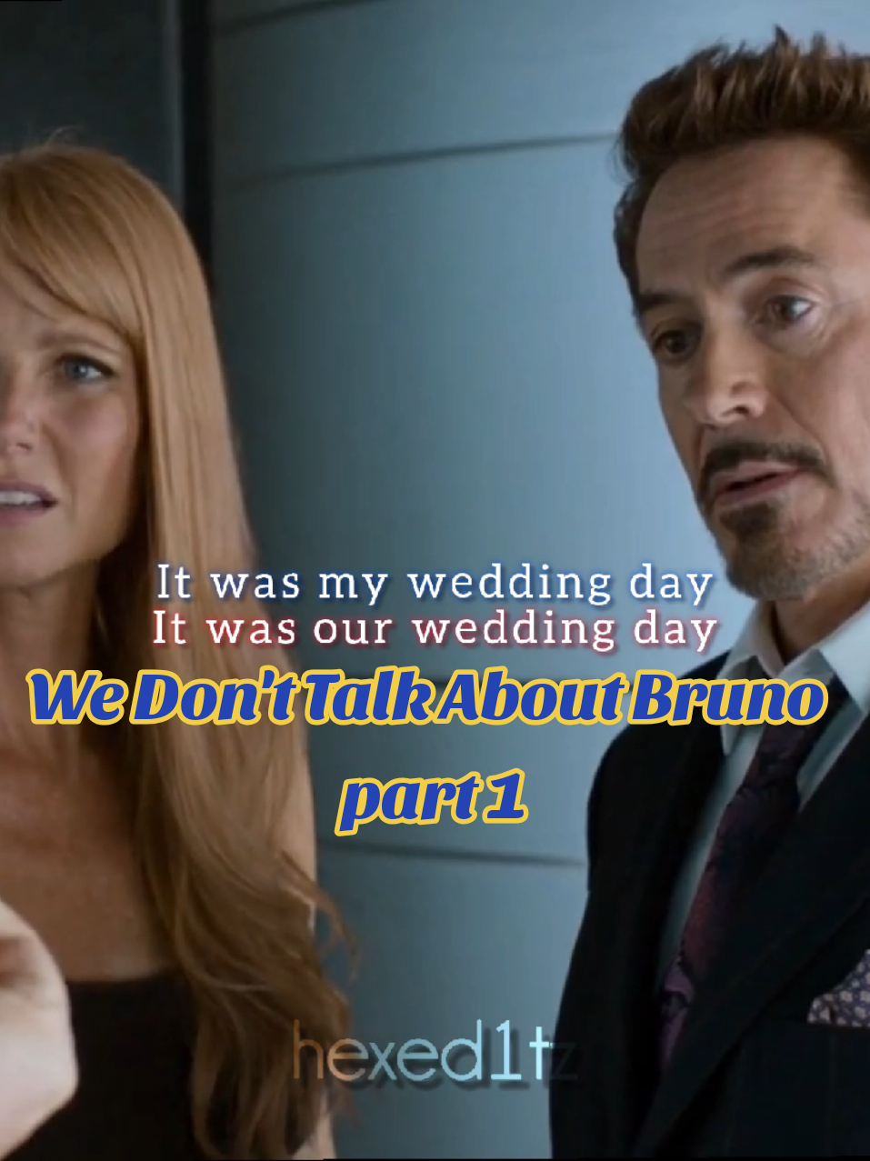 I felt like Pepper and Tony really fit Pepa and Felix in We Don't Talk About Bruno. I will do the other parts of the song. Who do you think each character will be? #mcuedit #avengers #pepperony #wedonttalkaboutbruno #fy  marvel edit to We Don't Talk About Bruno from Encanto   - fan edit -
