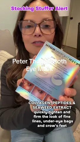 Part 3 Unboxing Tiktok Sample | These innovative hydro-gel patches deliver a potent infusion of collagen, collagen amino acids, peptides and seaweed extract — all designed to quickly tighten, firm and lift the look of fine lines, puffiness and crow’s feet.   @Peter Thomas Roth PH  #skincare #eyemask #unboxing #tiktokshopblackfriday #tiktokmusthaves 