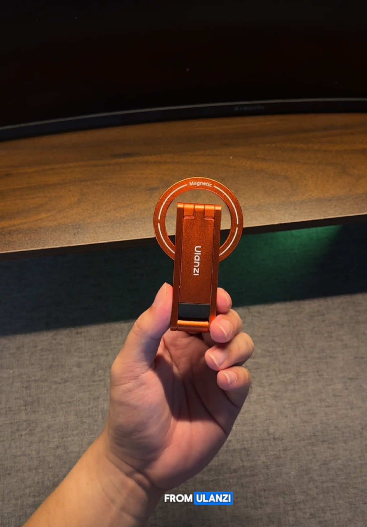ULANZI MA60 Magnetic Phone Stand - Aluminum Mini Foldable Tripod | Pocket-Sized Cell Phone Stand with Magnetic Quick Mount #ulanzi #ulanzima60 #magneticphonestand #magneticphoneholder 