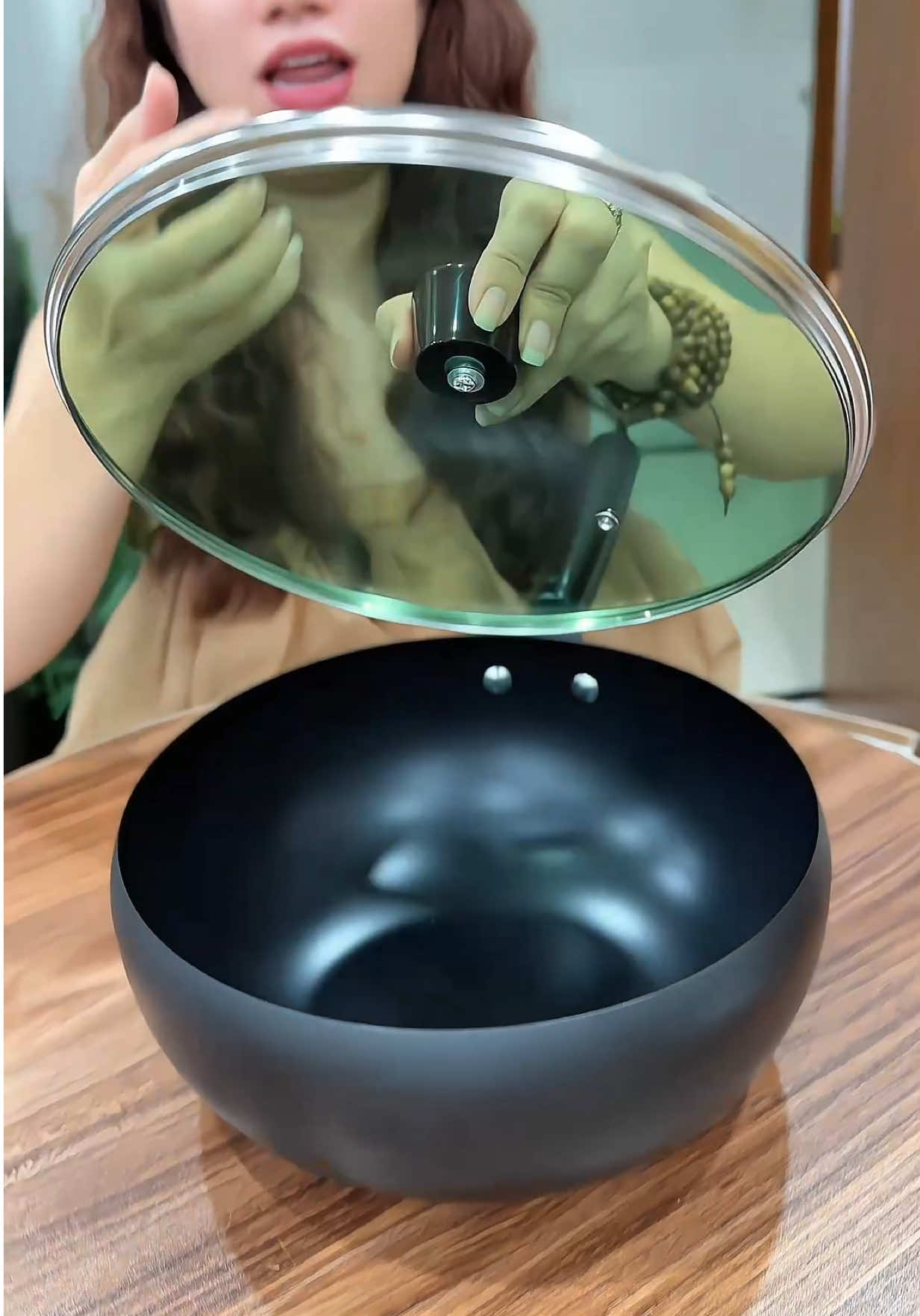 Chảo Cỡ 24cm ,Lòng Sâu Chống Đa Năng #xuhuong #chaosaulong #huyenhomhinh365 