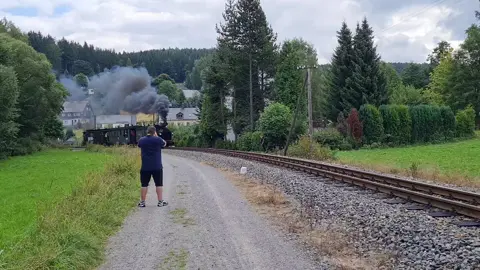 Einfach zum Genießen  Allen ein schönes Wochenende  Aufnahme ist von 2022 #eisenbahn #dampflok #trainspotting #nostalgie #schmalspurbahn 