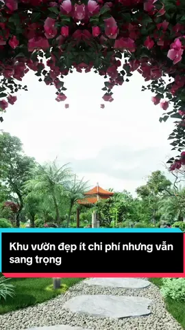 Sân vườn trước cửa nhà với không gian rộng mà không tốn quá nhiều chi phí . Một nét đẹp tự nhiên nhưng tạo ấn tượng cho mỗi vị khách khi tới khu vườn #sanvuonphuongdong #sanvuondep #thietkesanvuon 