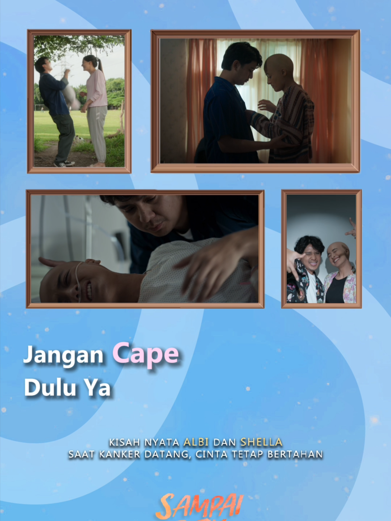 “Maaf seng… sejauh ini langkahmu cuma buat nemenin susah dan sakitnya aku. Tapi jangan cape dulu ya kakinya, aku masih pengen jalan bareng kamu, walau pelan-pelan.” 🥺💙 — Shella, dalam perjalanan cintanya yang penuh perjuangan. ✨ Sampai Titik Terakhirmu ✨ Kisah Nyata Albi & Shella Saat Kanker Datang, Cinta Tetap Bertahan Tayang 13 November 2025 di bioskop‼️ #SampaiTitikTerakhirmu #FilmSampaiTitikTerakhirmu #LytoPictures #Kesetiaan #Kehilangan #ShellaSelpi #AlbiDwizky #STTM #AlbiShella #tiktoktainment #fyp