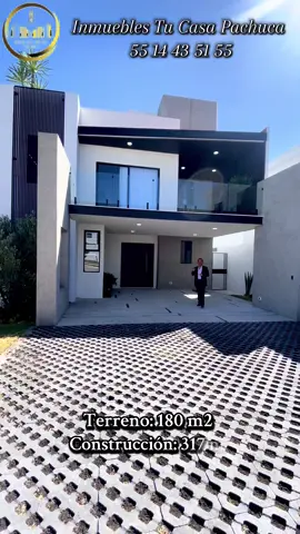 Hermosa Casa Residencial de 4 recámaras en Pachuca #realestate #casasmodernas #bienesraices #residencial #casasgrandes 