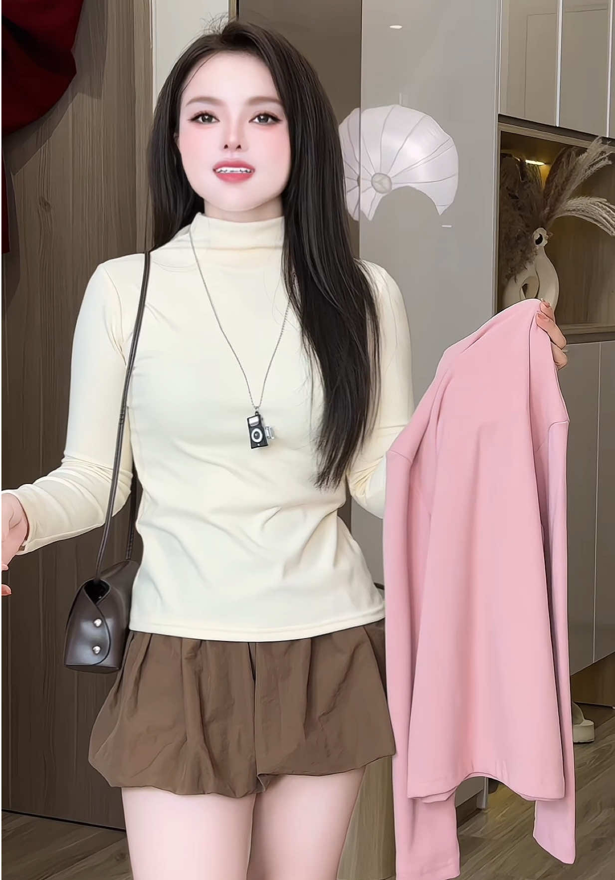 Áo giữ nhiệt lông thỏ cổ 3p đang được trợ giá cho các nàng đây #aogiunhiet  #aothunnu #aolennu #aogiunhietlongtho #aogiunhietco3phan