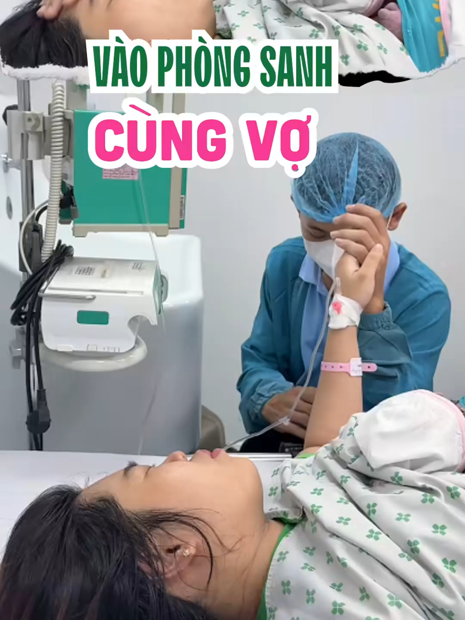 Vào phòng sanh cùng vợ #bacsingoctram #hoanglongmedical